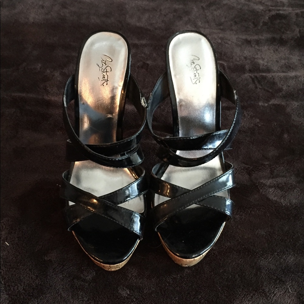 Black heels
